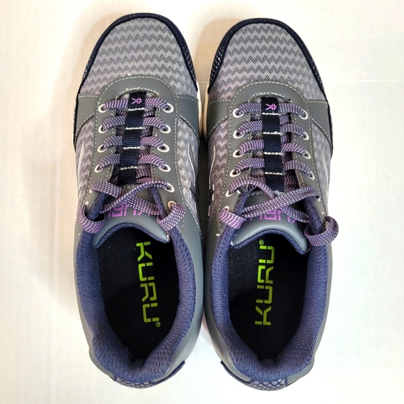 Kuru Quantum Gray Pewter Night Sky Lavender Women's Sneaker Sz 8 - Picture 2 of 11